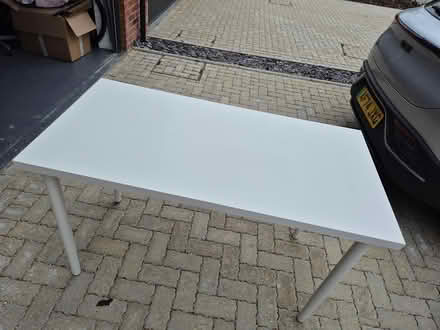 Photo of free Ikea white table/desk (Saffron Walden) #1