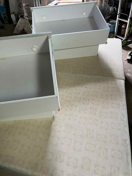 Photo of free Double Divan base with drawers (Me19 5) #2