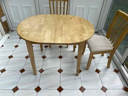 Photo of free Table and chairs (Potterspury NN12) #3