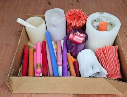 Photo of free Candles a lot to use or melt down (63124, near STL Galleria) #1