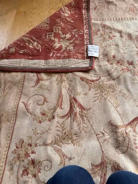 Photo of free Cotton and wool rug 158cm x 220cm (Greywell RG29) #2