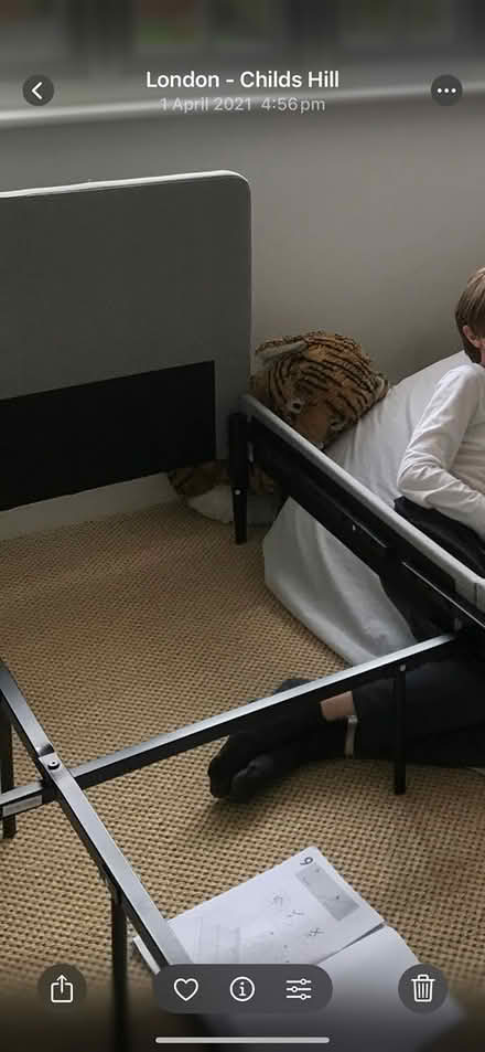 Photo of free Double bed frame and mattress (NW2 Cricklewood) #1