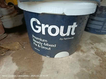 Photo of free Tile Grout (New Longton PR4) #1