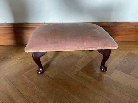 Photo of free foot stool - in need of recovering (Tideswell SK17) #1