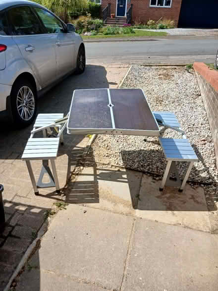 Photo of free Large fold away camp table (Sawbridgeworth CM21 9ES) #1