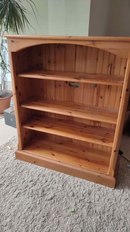 Photo of free Pine bookcase (Bricknells Meadow OX28) #2
