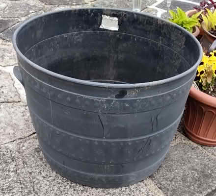 Photo of free 2 Large Very sturdy Plastic pots (Eastcote HA4) #2