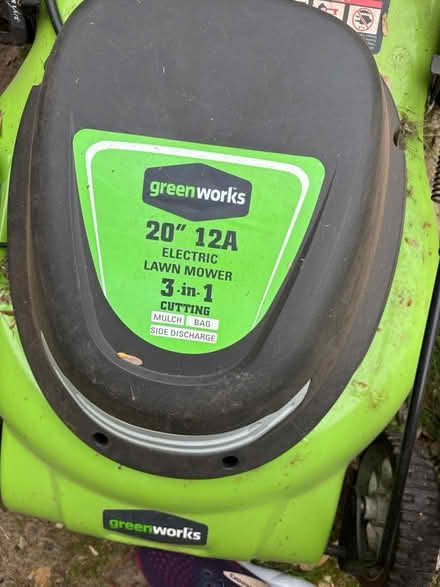 Photo of free Electric lawn mower (Ft. Hunt area) #2