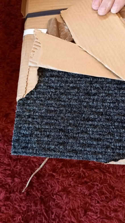 Photo of free Brand new grey carpet tiles (Breadsall Hilltop) #4