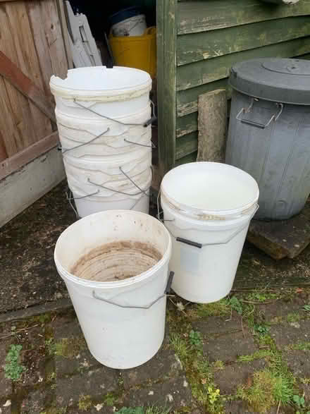 Photo of free 15L plastic buckets (Malvern WR14) #1