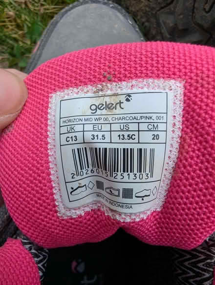Photo of free Girls walking boots size 13 (Purton SN5) #2