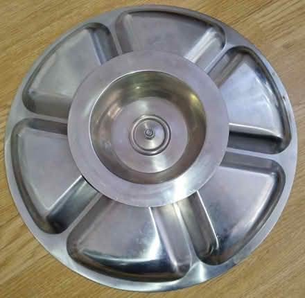 Photo of free Rotation Stainless Steel Dish (Charlton SE7) #2