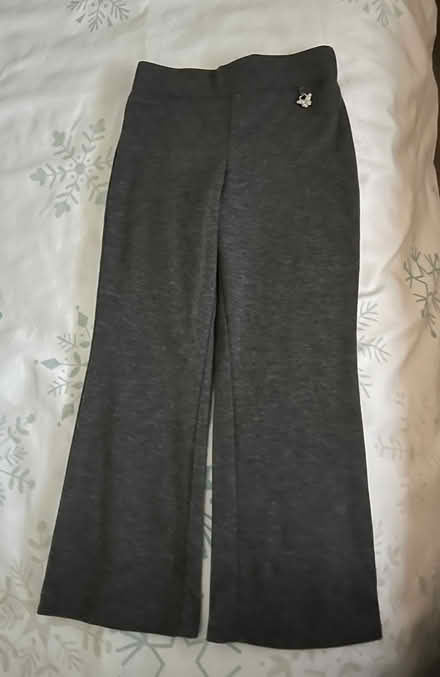 Photo of free Girls grey jersey school trousers - age 4-5 (St Julians AL1) #1