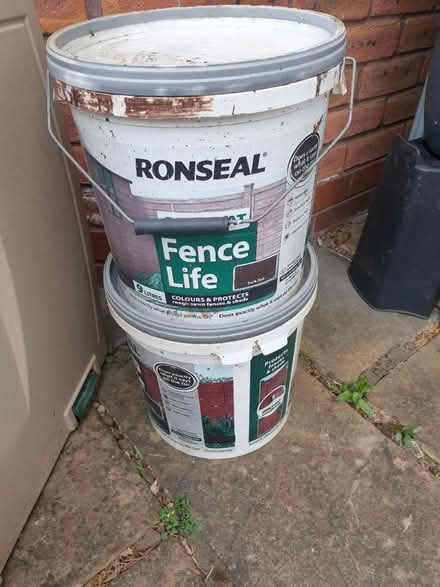 Photo of free Ronseal dark oak Fence Life (Brooklands M33) #1