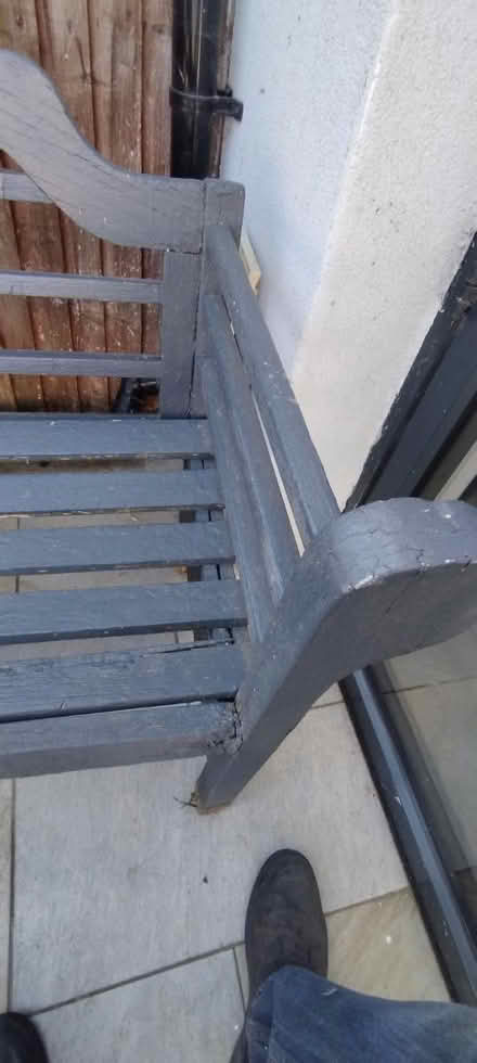 Photo of free Garden bench (Morden) #3