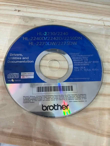 Photo of free Brother Laser Printer (Berks County - Oley) #4