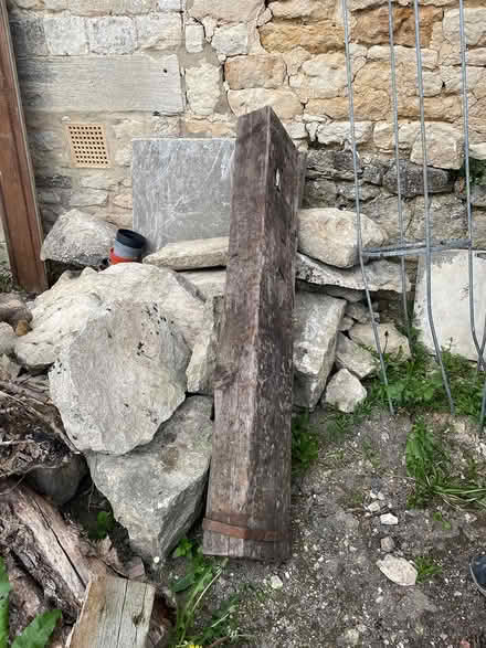 Photo of free Old railway sleepers (Whiteshill) #1