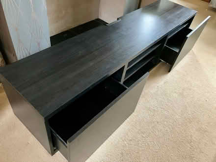 Photo of free Black TV bench (Cookley DY10) #2