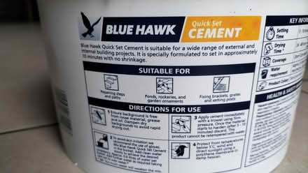 Photo of free Quick Set Cement, 1/2 tub (Belfast BT11) #2
