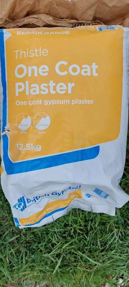 Photo of free Thistle one coat plaster 12.5kg (Bartestree, Herefordshire, HR1) #1