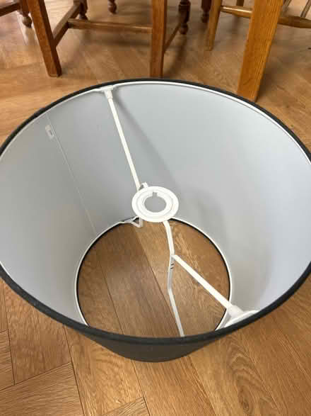 Photo of free Tapered black lamp shade 38cm (Hitchin) #3