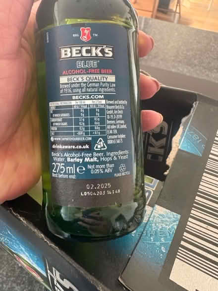 Photo of free Becks Blue Alcohol (Weybridge) #3