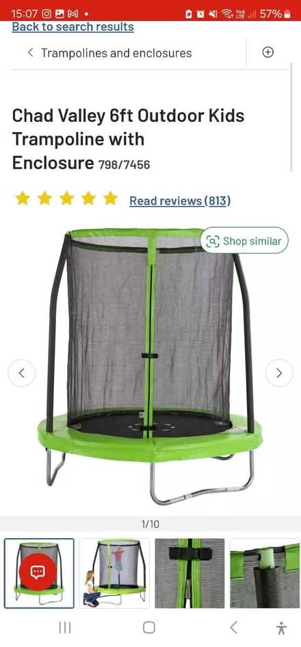 Photo of free Trampoline (Batley) #1