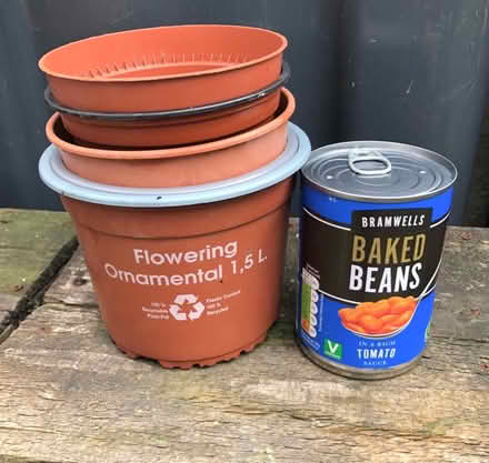 Photo of free Various plastic ‘potting - on’ pots. (Great Harwood BB6) #3