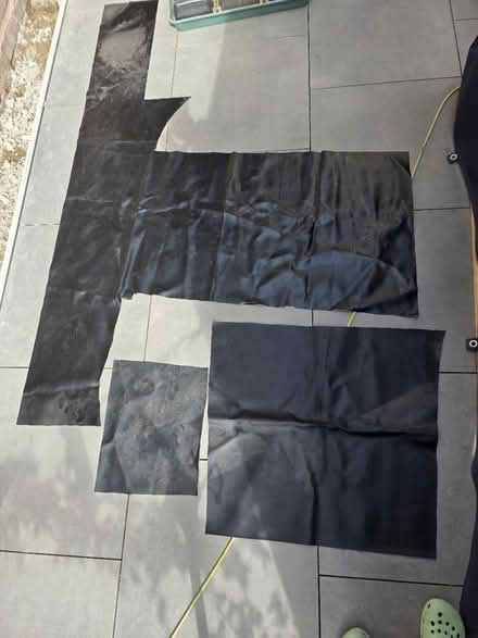 Photo of free Black Faux leather material (Brentwood CM13) #1