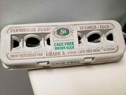 Photo of free 3 empty Egg Cartons (West Hurst Blvd) #1