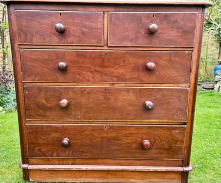 Photo of free Large Wooden Chest of Drawers (Harbury CV33) #1