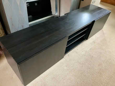 Photo of free Black TV bench (Cookley DY10) #1