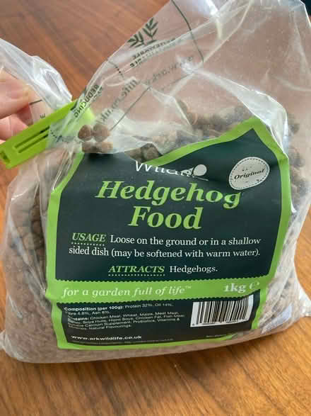 Photo of free Hedgehog food (Howhlill Quarries HG2) #1