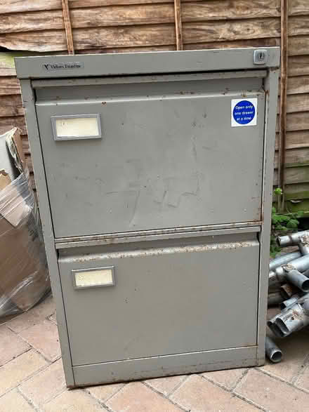 Photo of free Filing cabinet 2 drawers (Lexden CO3) #2