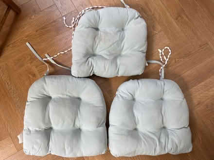 Photo of free 3 chair cushions (Hitchin) #1