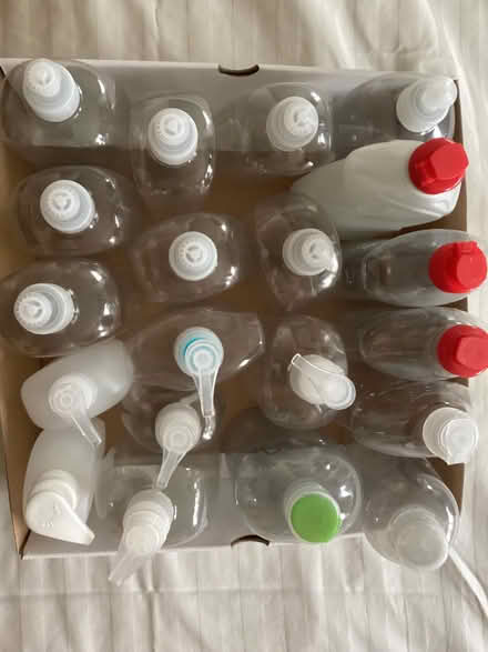 Photo of free Plastic Dispenser Bottles + 2 New 250ml Bottles Hand Gel (Mappleborough Green B80) #2