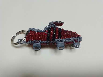 Photo of free Keyring: wire & bead football boot (HP1 2BP) #2
