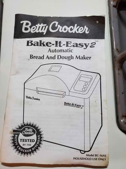 Photo of free Bread machine (Perry county PA) #2