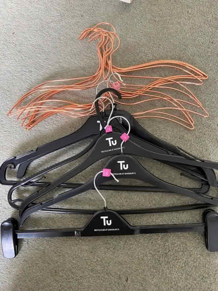 Photo of free Coat hangers (Marsh LA1) #1