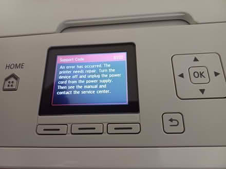 Photo of free Canon pixma mg5700 series not working with new ink (Old Bletchley MK3) #2