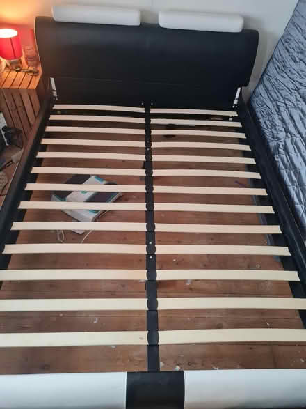 Photo of free Kingsize bed frame (Cheriton bishop) #2