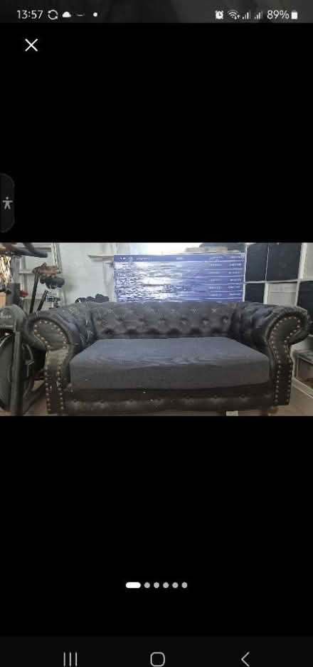Photo of free Chesterfield style sofa (L209LG) #1