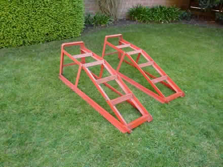 Photo of free Pair of car ramps and axle stands (Northcourt OX14) #2