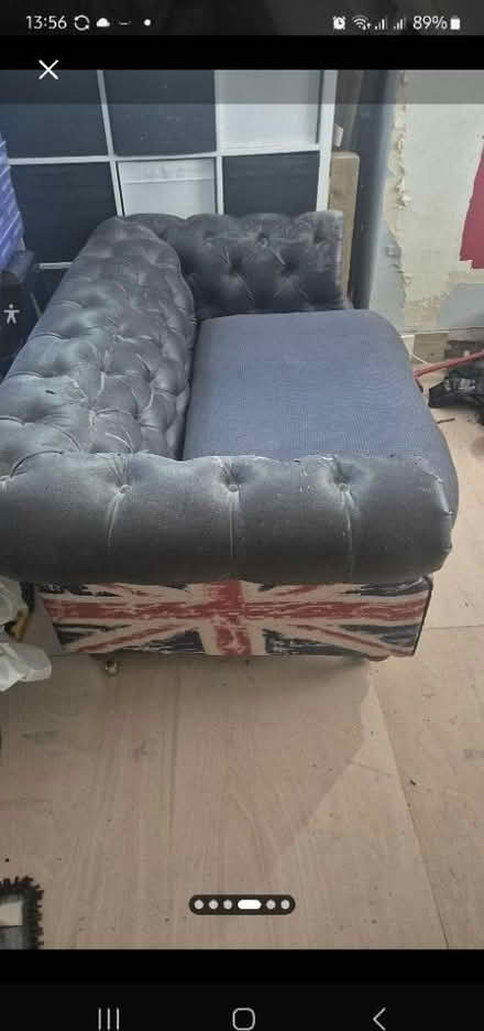 Photo of free Chesterfield style sofa (L209LG) #2
