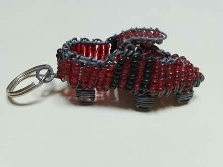 Photo of free Keyring: wire & bead football boot (HP1 2BP) #1