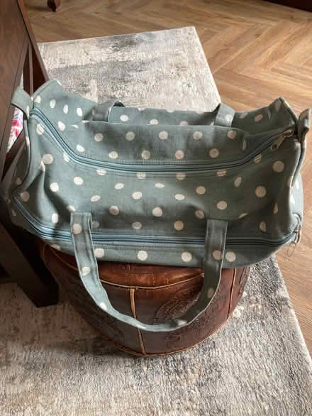 Photo of free Canvas spotted bag (Noctorum CH43) #1