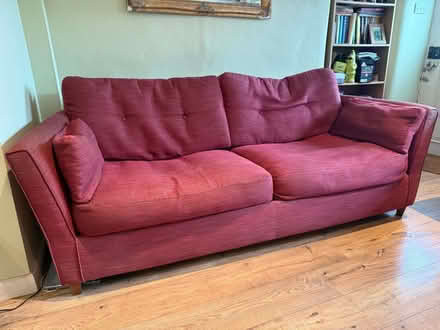 Photo of free 3 seater sofa bed (Forest Green GL6) #1