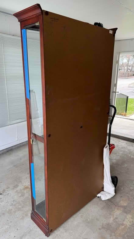 Photo of free Howard Miller glass curio cabinet (Bham/Bloomfield/Troy) #4