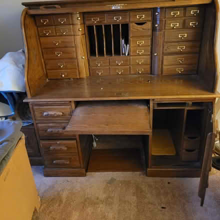 Photo of free Large Rolltop Desk (Bethany) #1