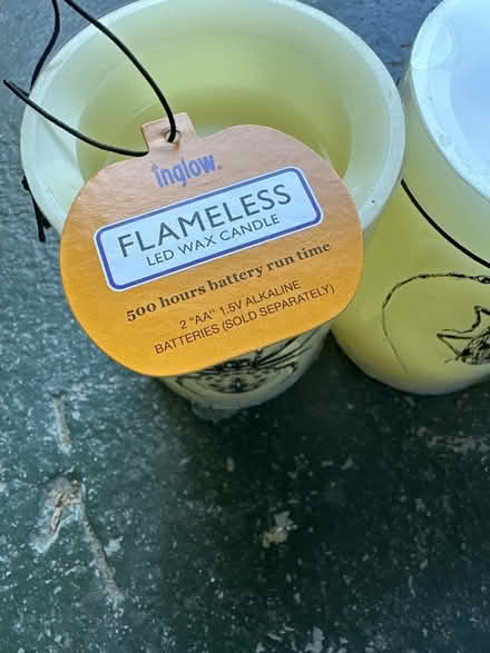 Photo of free LED “flameless” wax candles (North San Leandro) #2